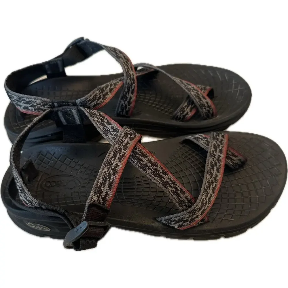 Men’s Chaco Z/1 Classic Black Gray Adjustable Sandals Size 13